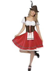 Bayersk Tjänsteflicka - Oktoberfest Kostym