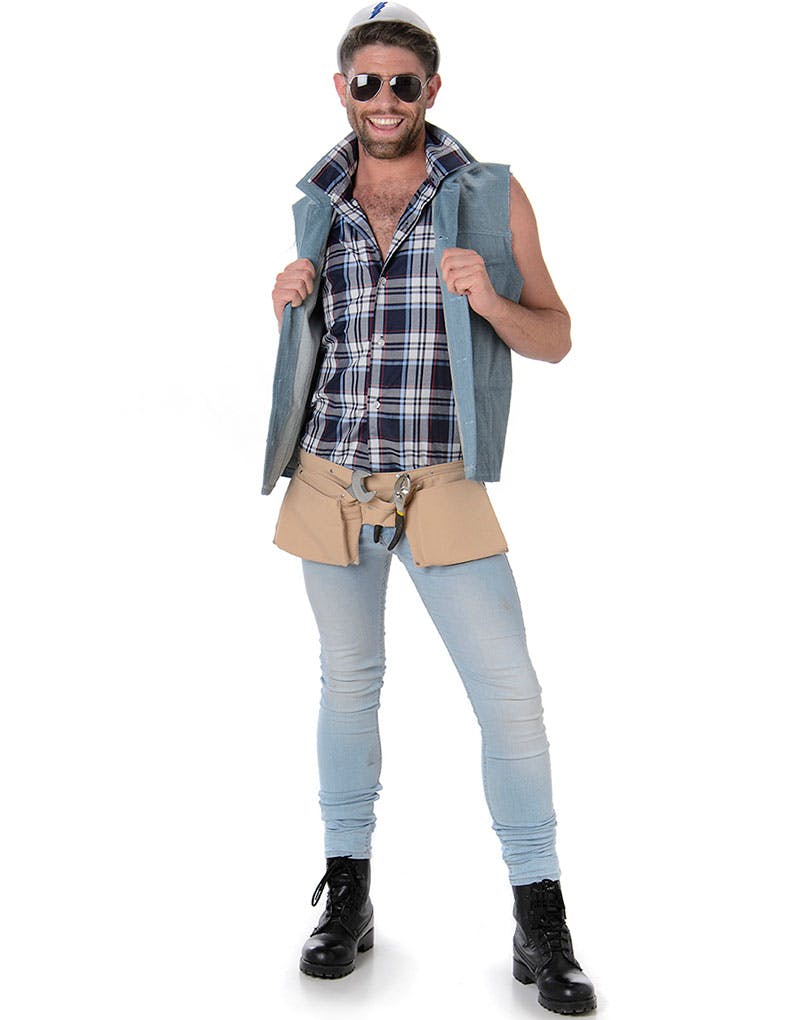 Construction Worker Village People Inspirert Kostyme