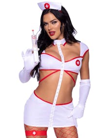 Heartstopping Nurse - Sexy Sykepleierkostyme til Dame