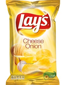 Lay's Cheese & Onion, 175 g 175g