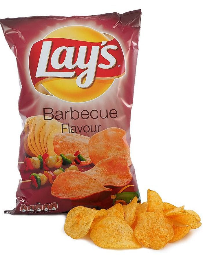 Lay's Barbecue Chips - Se Alle Vores Slik Slik og Chokolade - SLIK