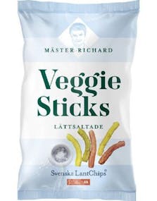 Mäster Richard Lettsaltede Veggie Sticks 80 gram