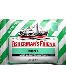 1798675200_1Sukkerfri Fisherman's Friend med Smak av Mint 25 g
