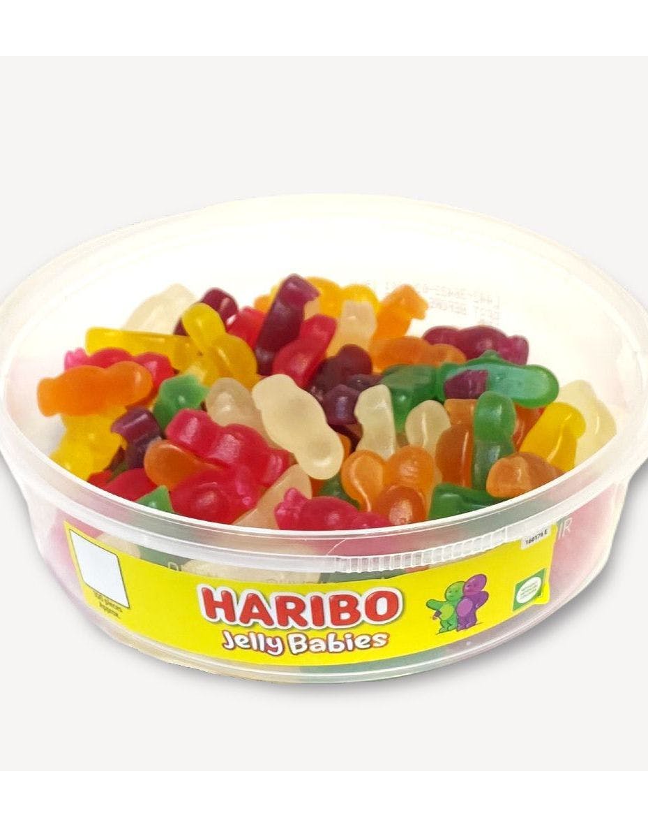 100 Haribo Jelly Babies - Æske Jelly Candy 510 gram - Se Alle Vores ...