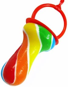 1741132800_11 stk Rainbow Dummy - Stor Regnbuefarget Smokk med Fruktsmaker 85 gram